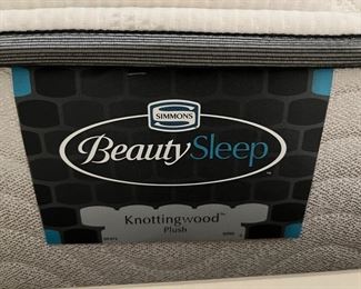 Simmons Beauty Sleep “Knottingwood” Plush Queen Mattress & Box Spring
$250.00