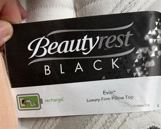 King Size BeautyRest Black “Evie”
Luxury Firm Pillow Top Mattress & Box Spring