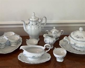Johann Haviland 62pc China Set
“Blue Garden” $125.00