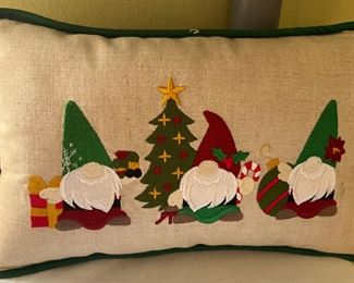 Gnome Christmas Pillow