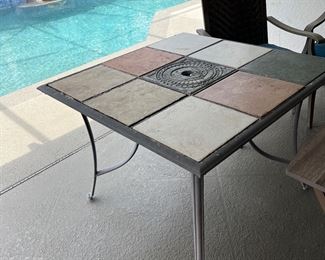 Patio table