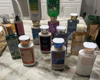 All new sealed bath and body works