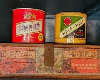 Vintage tins
