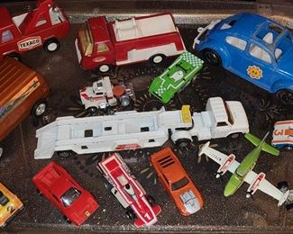 Mini Tonkas, Gabriel Mighty Metal Beetle, Match Box, Hot Wheels, TCR, Mojorette cars & trucks