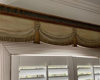 Window Valances Hand Painted