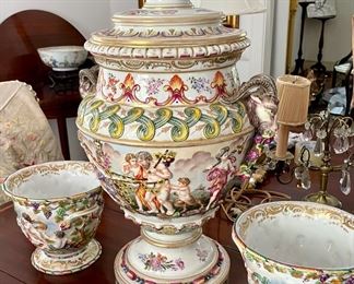 Three pieces some damage to pieces 