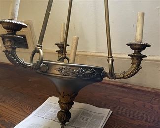 Chandeliers one of several for sale