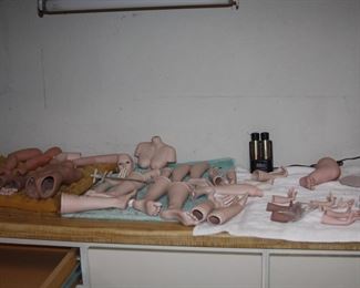 Doll making business - We are selling a huge inventory of doll making supplies, parts, equipment including Kilm as AS A LOT.