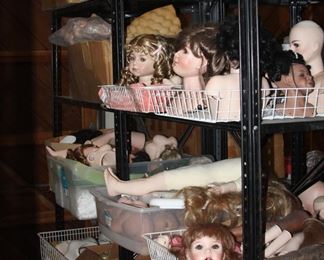 Doll making business - We are selling a huge inventory of doll making supplies, parts, equipment including Kilm as AS A LOT.
