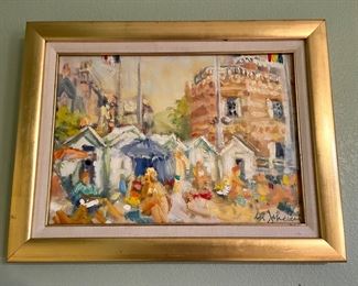 French painting by DM Janerand