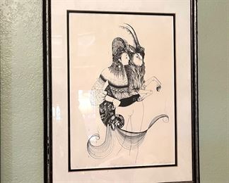 Capricorn signed & numbered