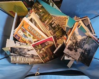 Large collection of postcards.  Most are out of state