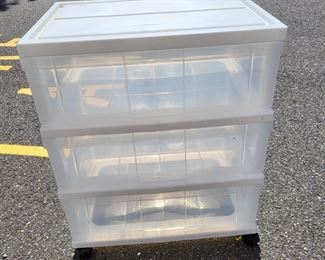 #13 - $15.00 Toms River - Plastic 3 drawer organizer