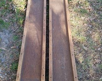 #17 - $40.00 Toms River CW - Pair wooden ramps appx 5', sturdy