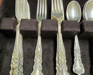 Sterling Flatware;  Buttercup (56) Flatware