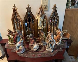 Collectible Christmas Manger Scene