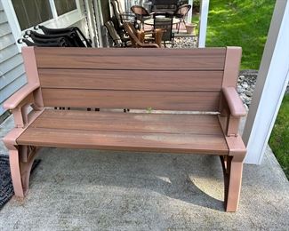 Conver-A-Bench Gen 11 Indoor Outdoor Bench To Table.