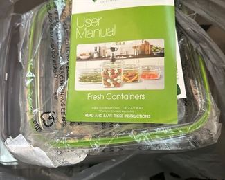Food Saver Containers NEW