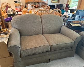 Love seat with Matching Sofa