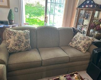 Sofa with Matching Loveseat