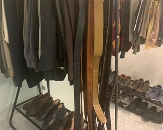 Dress shoes and slacks