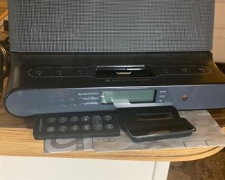 Altec Lansing center and speakers (in the next picture).