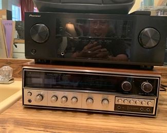 Pioneer model VSX-822 Receiver and a Kenwood Stereo Receiver model KR 6200