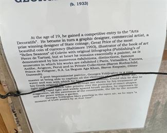 Georges Yoldjoglou Original Painting