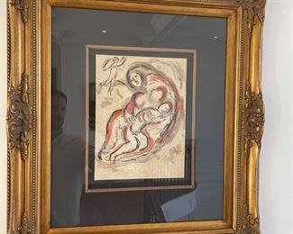 Marc Chagall Limited Edition Litho