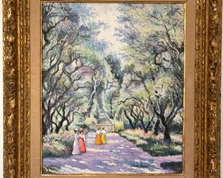 Pissarro Original Painting on Canvas