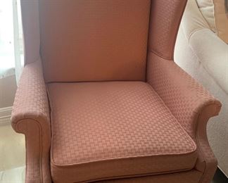 Wing back chair