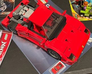 Legos Ferrari Race Car Lego Set