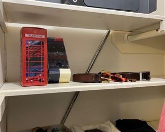 New in packaging Socks, Leather Belts