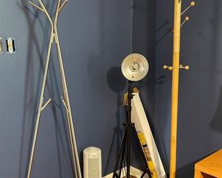 Coat racks, promax photography light