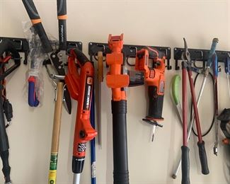 Variety of Yard Tools