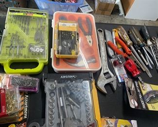 Wrenches, Sockets, Drill bits