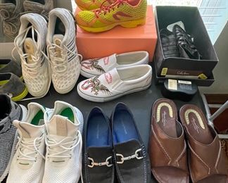 Adidas, Puma, and Nike Tennis Shoes, Dress Shoes Pliner, Kenneth Cole, Cole Haan