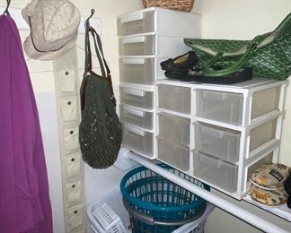 Storage Containers, Baskets, Robe