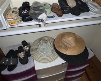 Ladies Hats, Ladies Slippers, Slip On Shoes