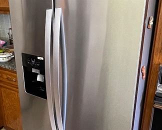 Whirlpool Side By Side Stainless Steel