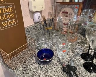 bar Decorations, Stir Sticks, Wine Opener