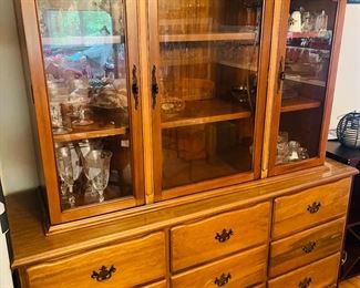 Vintage china cabinet