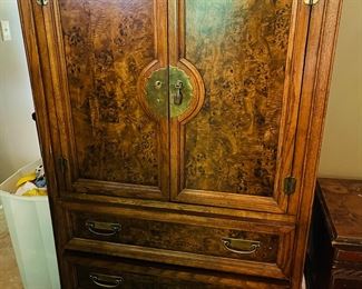 Asian inspired armoire