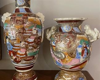 Matching Asian Vases