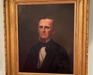 Oil Portrait of ?  - Beautifully Framed