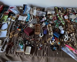 Lots and Lots of Newer and Vintage Jewelry
