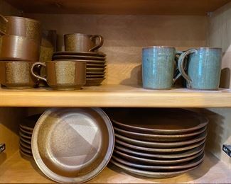 Some of the Handmade Pottery