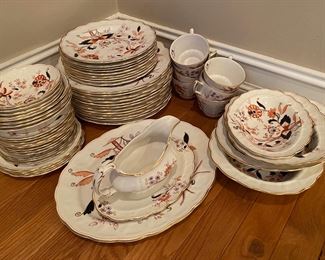 Booths 'Fresian' Set with Serving Pieces