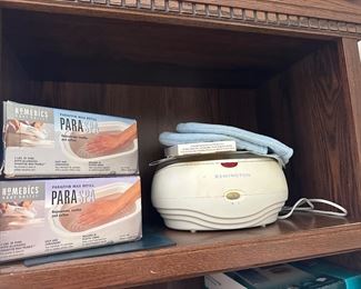 Homedics Para Spa with 2 packages of Parafin wax