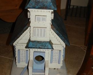 Folk art bird house